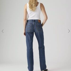 Levi's Women's Straight Leg Blue Jeans